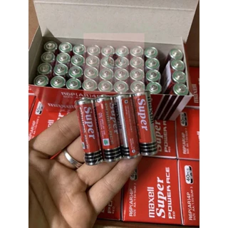 20 Viên Pin Maxell, 5 Vỉ 4 Viên Pin Tiểu Maxell, 1 Vỉ Pin 2A Maxell