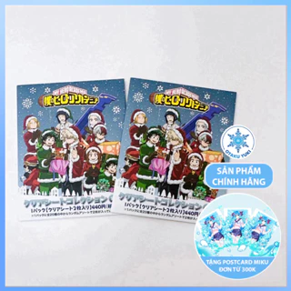 Gói Thẻ Nhân Phẩm Pack Card Boku No Hero Academia Noel Clear Sheet Collection