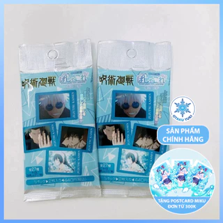 Gói Thẻ Nhân Phẩm Pack Card Pola Jujutsu Kaisen Pasha Colle Clear Ver.