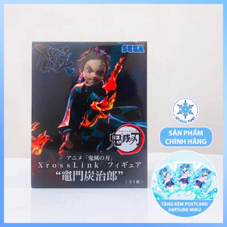 Mô Hình Tanjiro Kamado - Demon Slayer - Kimetsu No Yaiba Xross Link Figure Chính Hãng (SEGA)