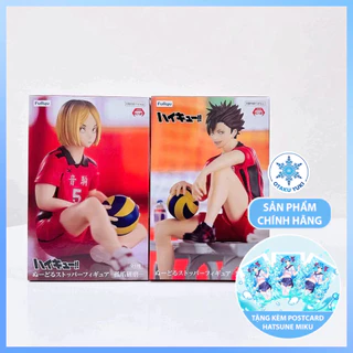 Mô Hình Kenma & Kuroo - Haikyuu!! Noodle Stopper Figure Chính Hãng (FuRyu)