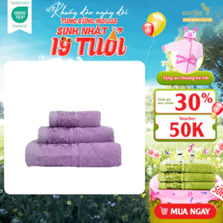 Khăn Tắm Mollis Modal 60x120cm Khăn Cao Cấp Sợi Gỗ Sồi Bề Mặt Bóng Mịn Thoáng Mát Thấm Hút Không Ra Màu Xù Đồ Lông BMR5