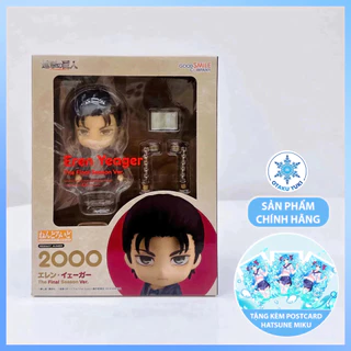 [Chính Hãng] Mô Hình Nendoroid Nendoroid Eren Yeager: The Final Season Ver. - Nendoroid 2000 Attack on Titan