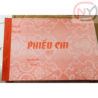 1 quyển phiếu chi- 2 liên 100 tờ 50 bộ