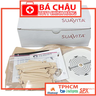 [CHÍNH HÃNG] SUAVITA 7610 (TÚI TRONG), 7620 (TÚI ĐỤC) - Túi phân hậu môn nhân tạo 1 mảnh, khóa kẹp