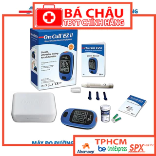 [CHÍNH HÃNG]  ACON ON CALL EZ II - Máy đo đường huyết dùng để test tiểu đường, đái tháo đường