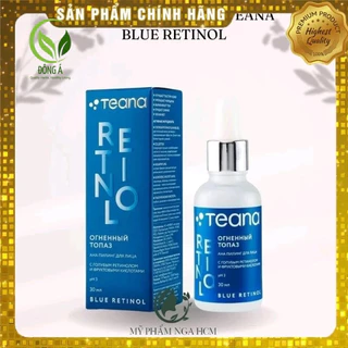 inh chất thay da sinh học Teana Blue Retinol Fiery Topaz Rejuvenating Peel cho da căng bóng, láng mịn, giảm mụn (30ml)