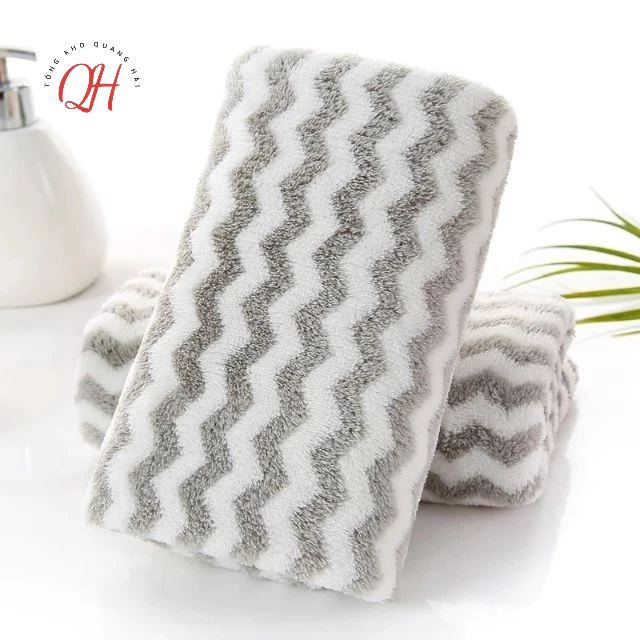 Khăn Mặt Cotton Khăn Mặt Lông Cừu Siêu Mềm Nhiều Màu 30x50cm
