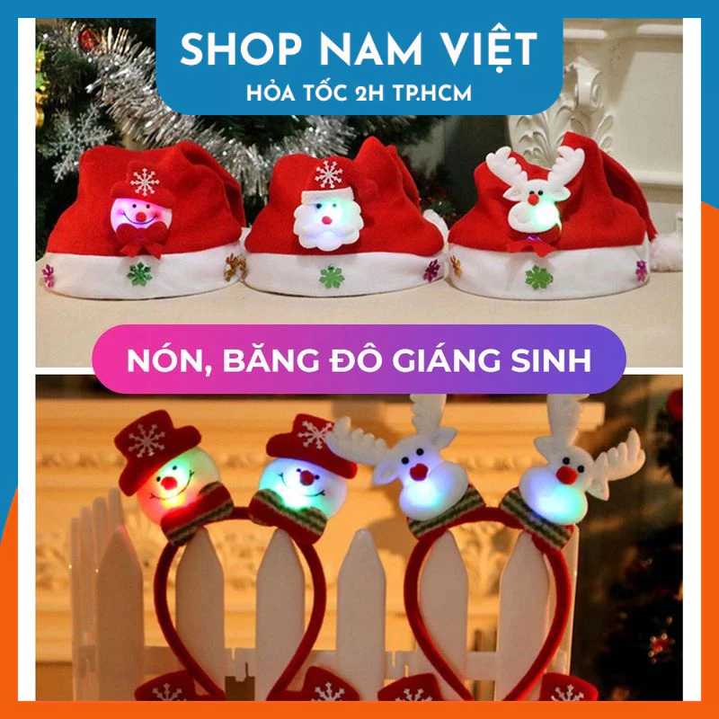Nón Giáng Sinh (Không Đèn)