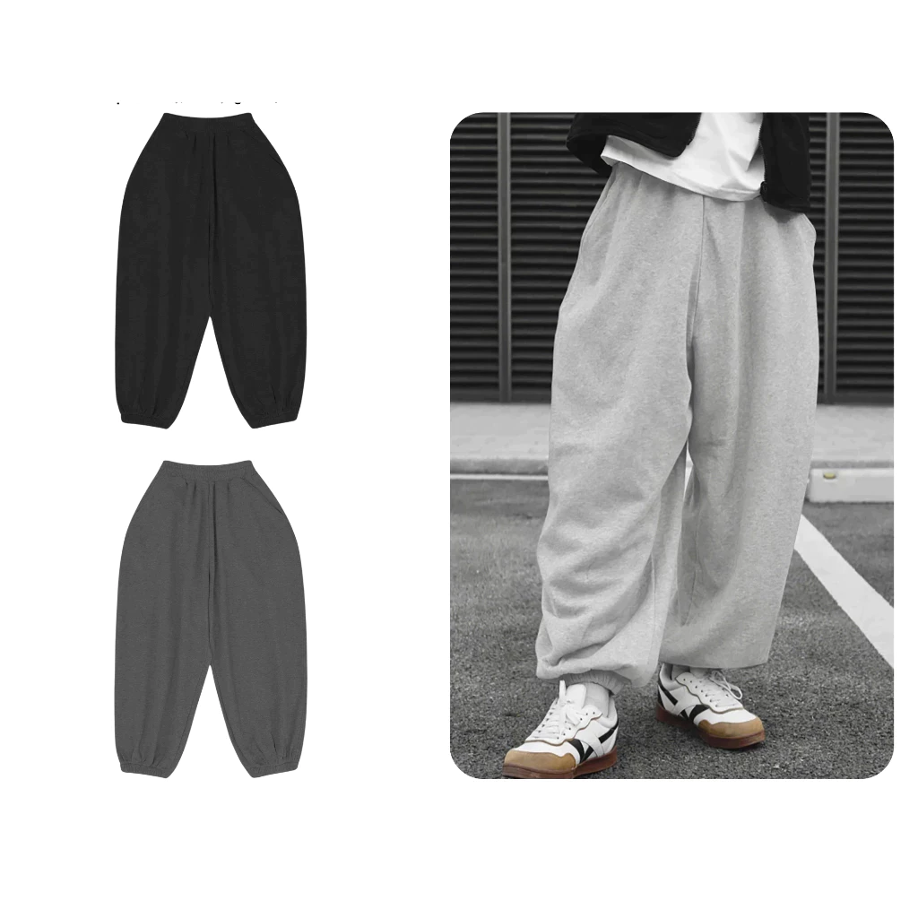 Quần Jogger nỉ Thane ODIN CLUB, Quần dài ống chun form rộng unisex, chất liệu vải nỉ bông mềm nhẹ, thoải mái