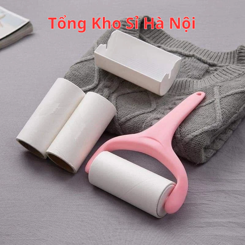 Cây lăn bụi làm sạch bụi bẩn quần áo,ga giường,lông chó mèo,có lõi lăn bụi thay thế