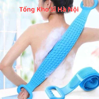 Đai cọ lưng, chà lưng silicon 2 mặt kỵ sạch mọi vết bẩn trên cơ thể siêu dai bền