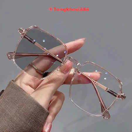 PVN68528 Mắt kính đổi màu nữ thanh lịch ufo chống ánh sánh xanh, chống tia uv tongkhosi888
