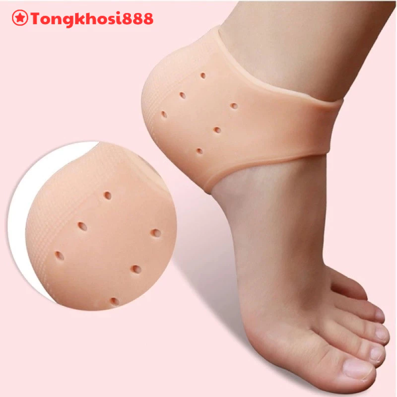 PVN17153 Bọc lót gót chân silicon, miếng lót gót chân silicon,mang giày êm chân T2