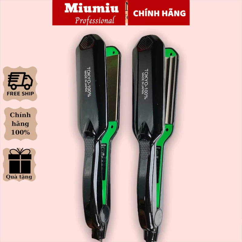 Máy duỗi tóc, dập xù LYNH PROFESSIONAL bản to mượt bóng không rít tóc dùng cho salon
