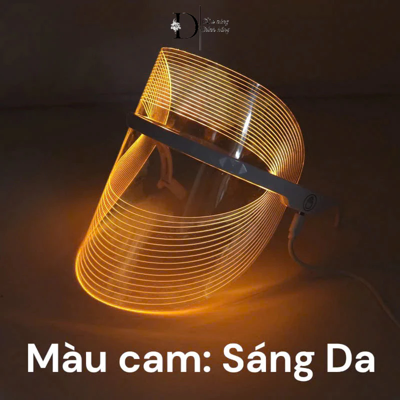 Mặt nạ ánh sáng sinh học 3 chế độ đèn liệu pháp ánh sáng LED BEAUTY MASK