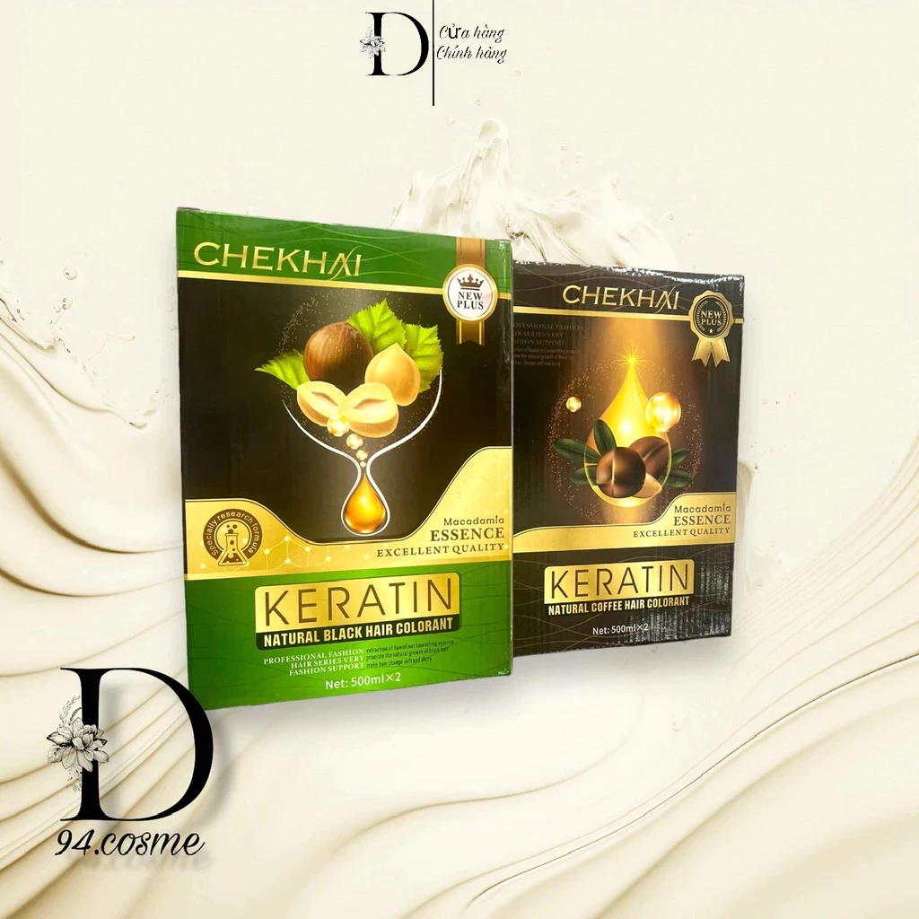 Nhuộm Phủ bạc Khechai 500ml mẫu mới