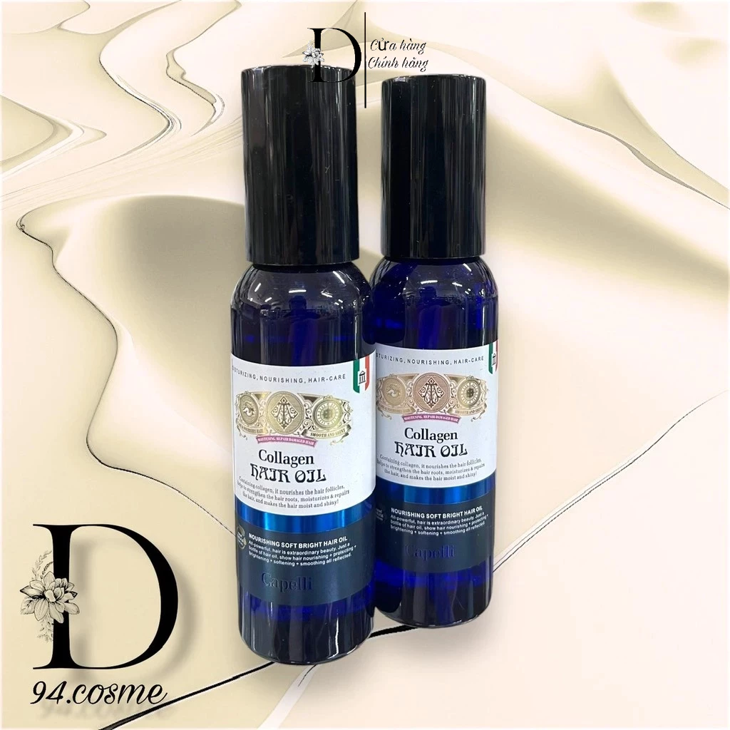 Tinh dầu dưỡng tóc Capelli Collagen Hair Oil 128ml