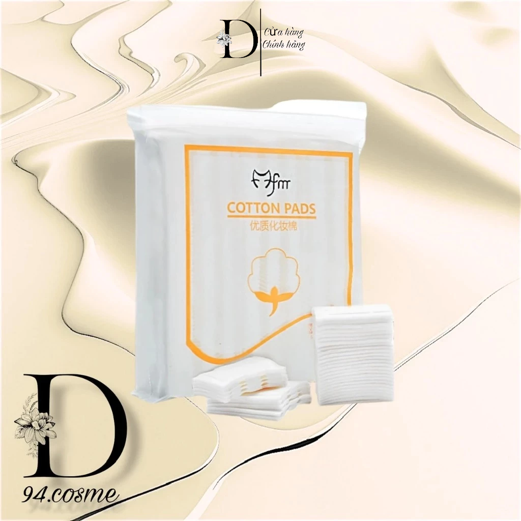 Chính hãng Bông tẩy trang COTTON PADS FM TÚI 222 miếng 3 lớp