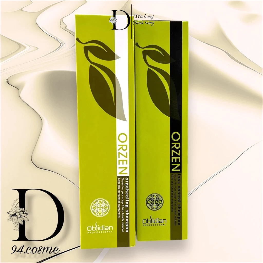 Dầu gội ngừa rụng tóc, nấm da dầu, hỗ trợ mọc tóc OBSIDIAN ORZEN 320ML
