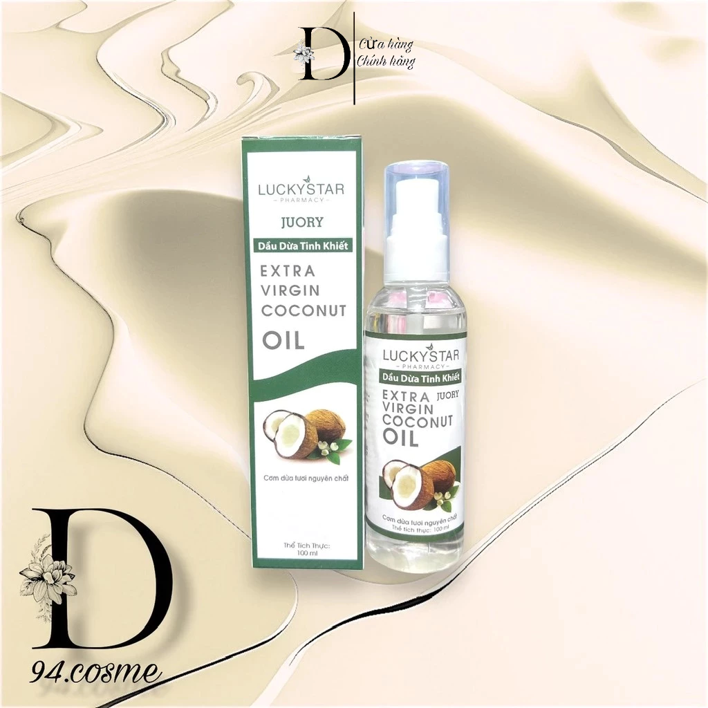 Dầu dừa tinh khiết Coconut Oil LuckyStar 100ml