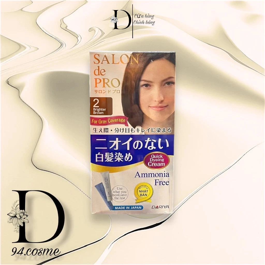 nhuộm phủ bạc Salon De Pro chính hãng