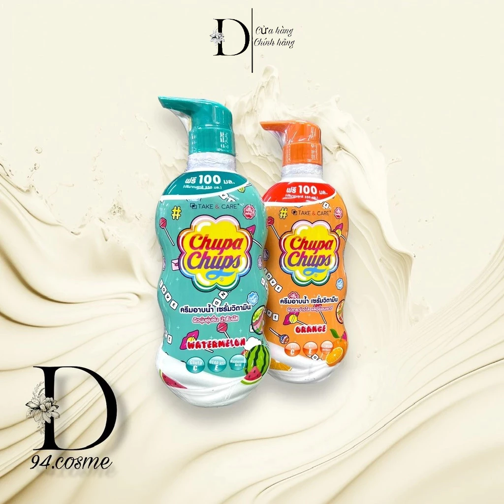 Sữa tắm em bé  Chuppa Chups 550ml Thái Lan
