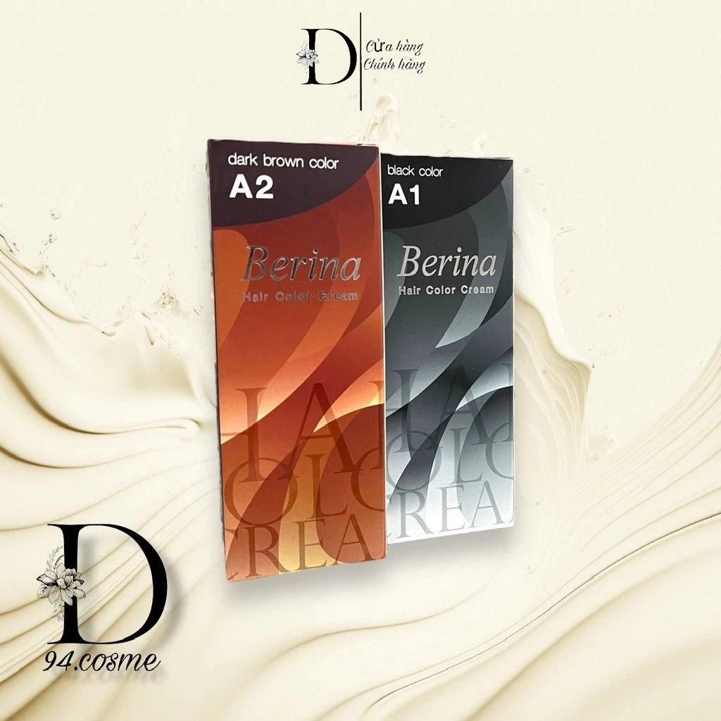 Nhuộm phủ bạc BerinaThái Lan A1 A2 60gr