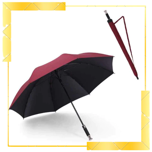 Ô Dù cỡ lớn Che Mưa Che Nắng Chống Tia UV 2 Lớp nan to chống gỉ Cao Cấp phong cách tán rộng 120cm