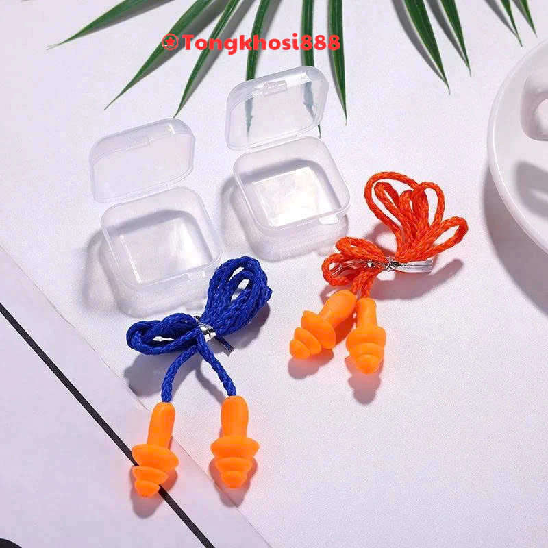 PVN69127 Set 2 nút bịt tai chất liệu mềm mại chống ồn chống thấm nước - có hộp tongkhosi888