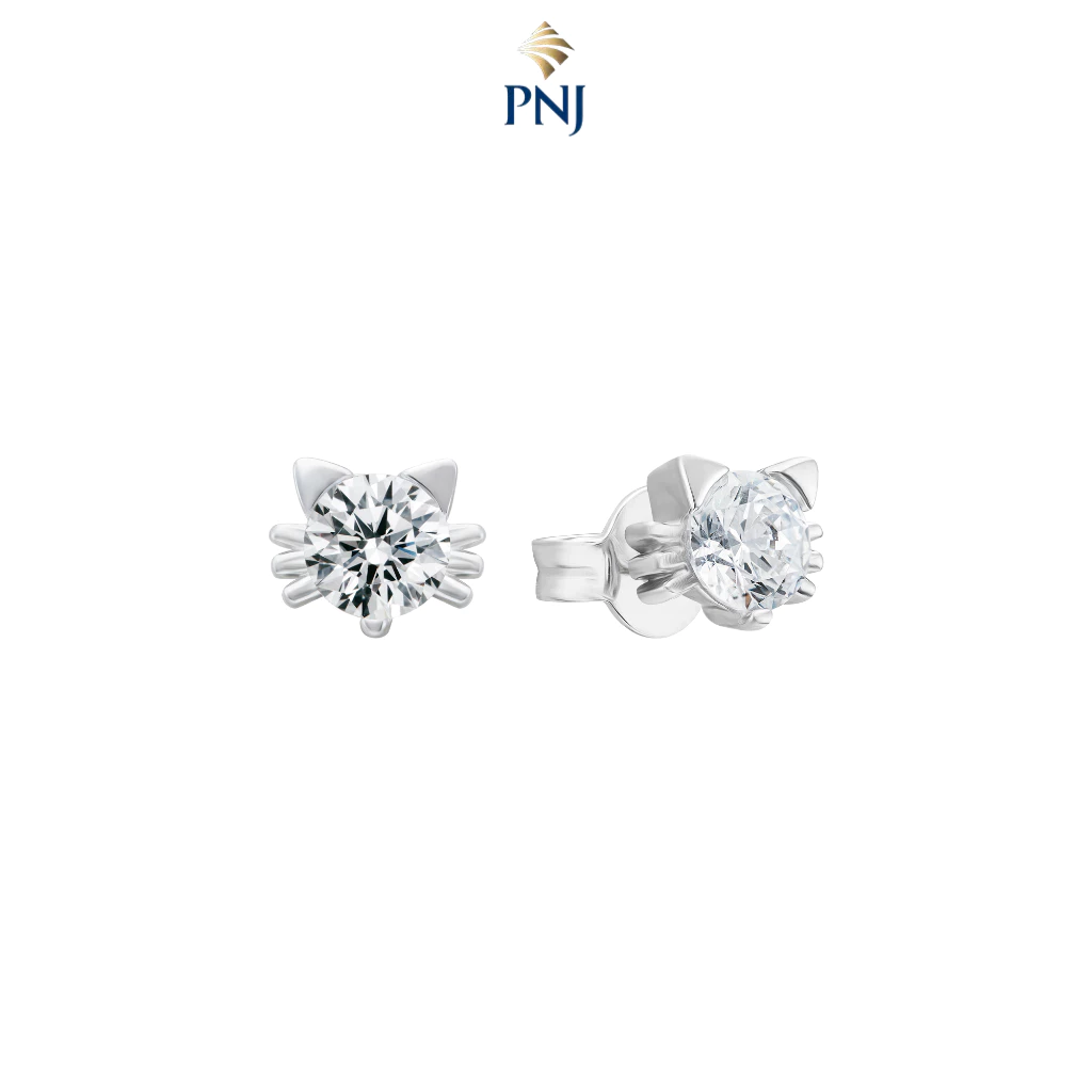 Bông tai Bạc đính đá CZ PNJSilver XM00K000181
