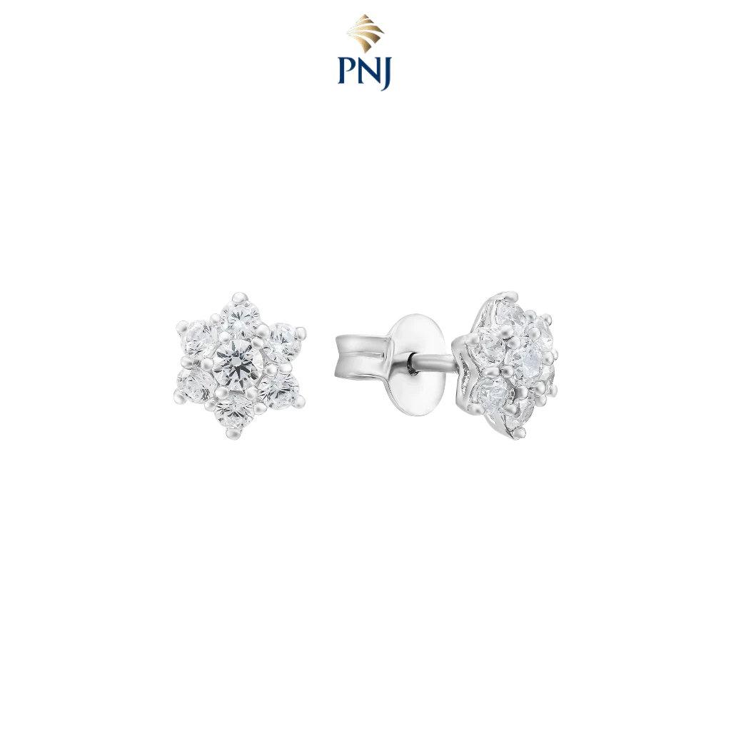 Bông tai Bạc đính đá CZ PNJSilver XMXMK000079