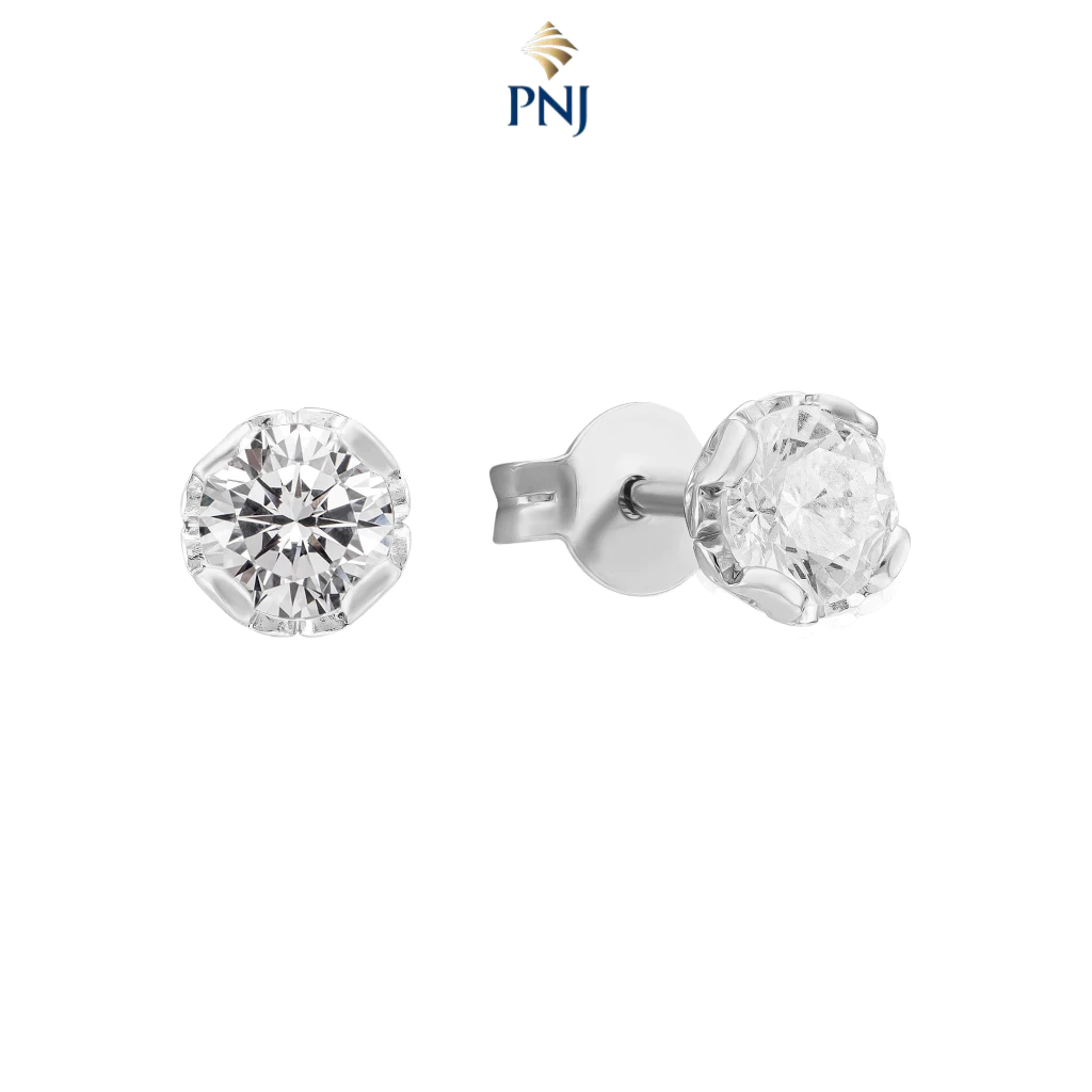 Bông tai Bạc đính đá CZ PNJSilver XM00K000123