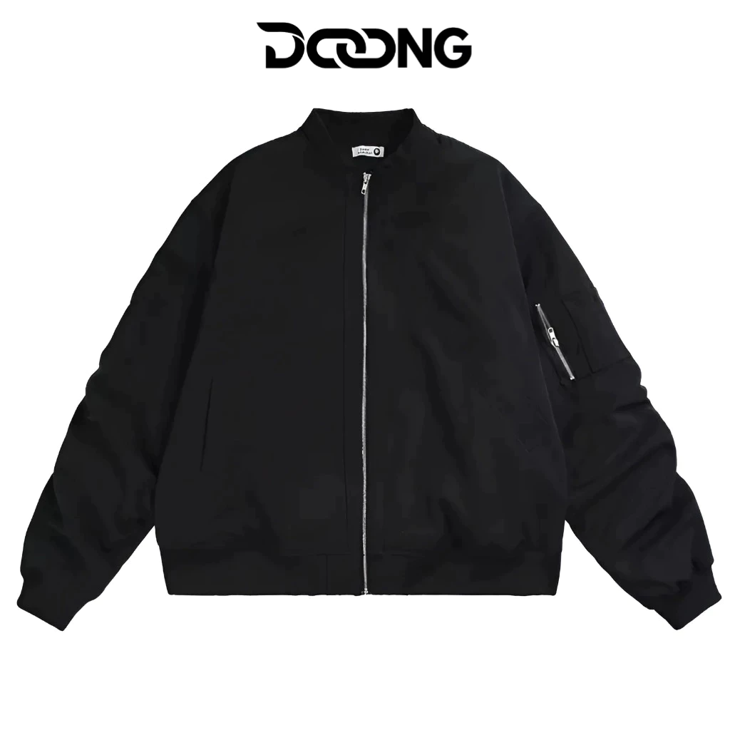 [XẢ HÀNG] Áo Khoác Dù BOMBER MERO1 Unisex Nam Nữ Có Túi Trong BM169, Áo Bomber Jacket Chất Dù Mero Cao Cấp DOONG