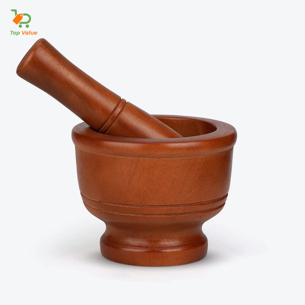 [Top Value] Bộ chày cối gỗ cao cấp tiện dụng cho mọi nhà MNV21