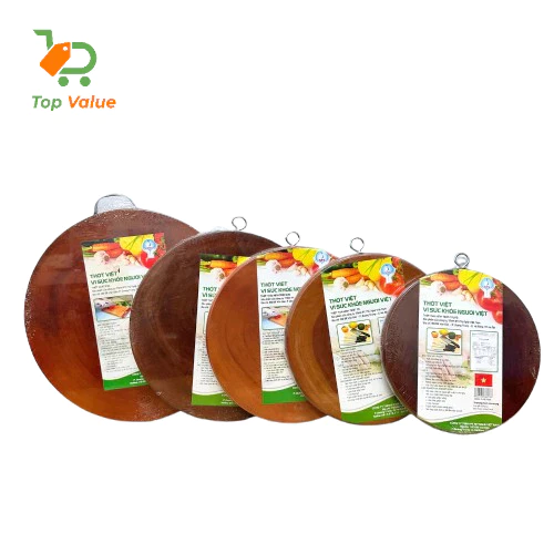 [Top Value] Thớt thái hình tròn thớt gỗ đa dạng MNV71