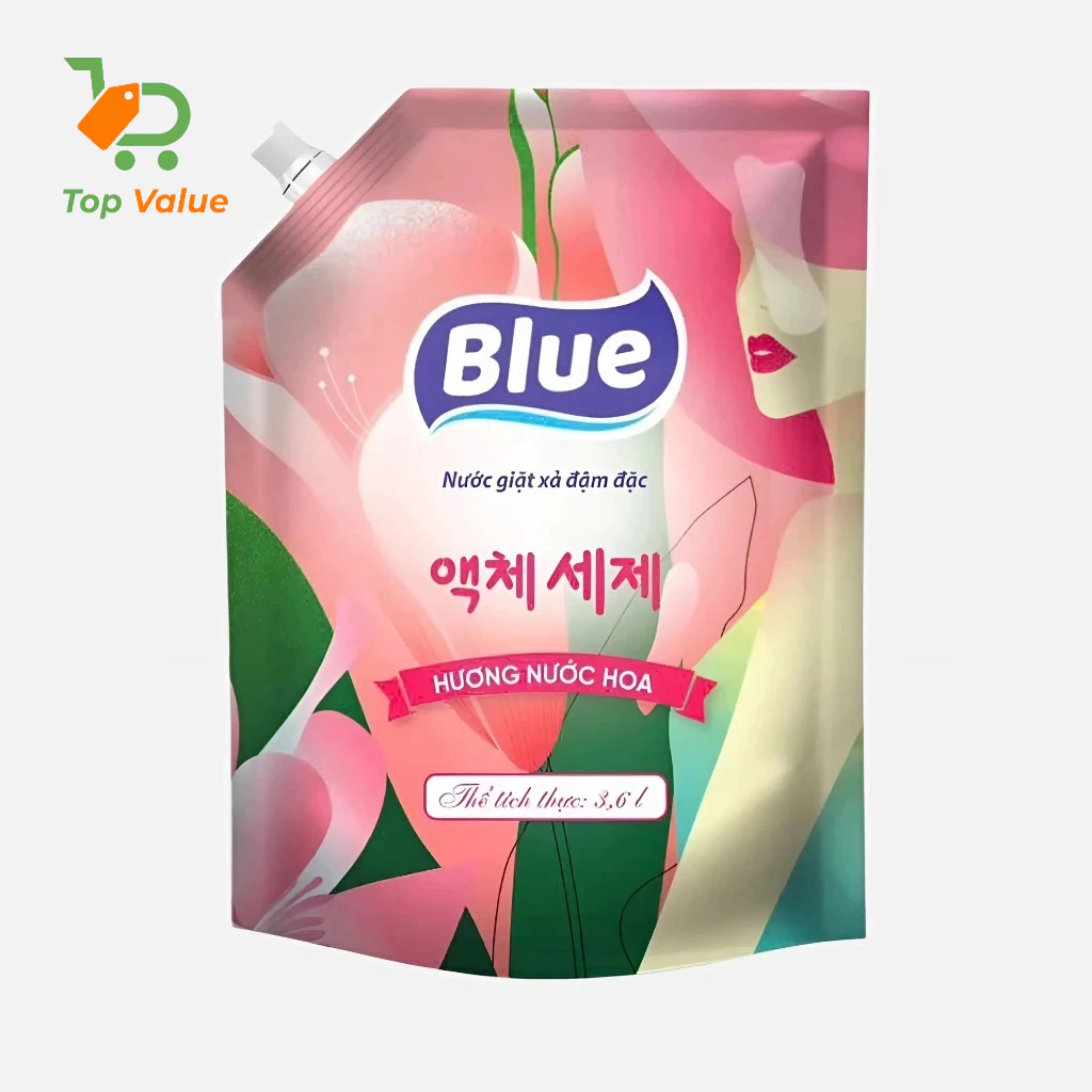 [Top Value] Túi nước giặt BLUE CH43 3.6L hương nước hoa
