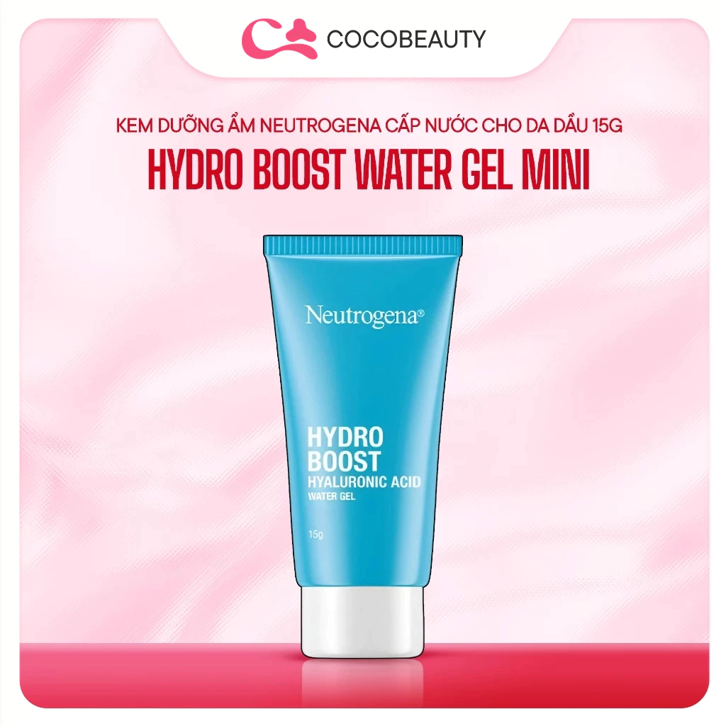 [TRIAL SIZE] Kem Dưỡng Ẩm Cấp Nước Cho Da Dầu Neutrogena Hydro Boost Water Gel Mini 15g