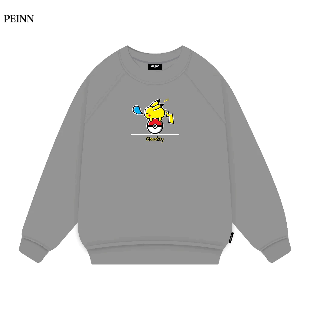 [Peinn]Áo sweater nam nữ unisex form rộng len nỉ ngoại local brand đẹp cặp đôi ulzzang CLOUDZY TH SWEATER