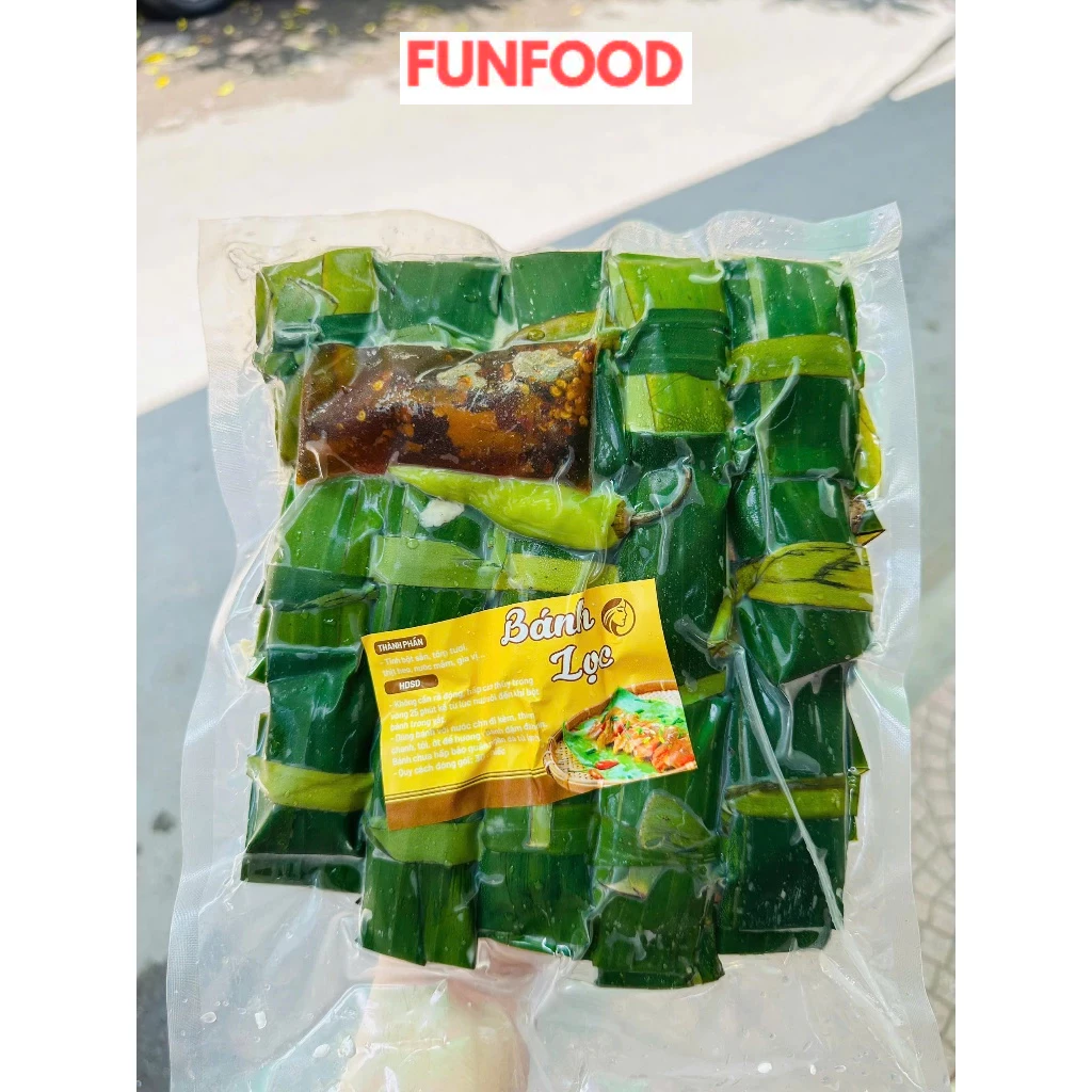 Bánh Bột Lọc Huế – Tôm Thịt Mặn & Dừa Đậu Xanh Ngọt – Đặc Sản Nhà Làm