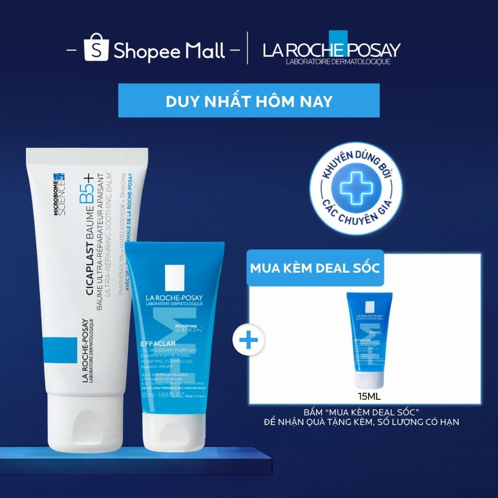 Kem dưỡng làm dịu và phục hồi làn da La Roche-Posay Cicaplast Baume B5+ 40ml &…