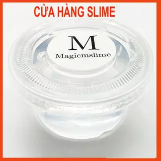 CLEAR SLIME - Chất Nhờn Ma Quái Trong Suốt,Dẻo,Bóng Hộp Nhỏ 70ml MSP38209